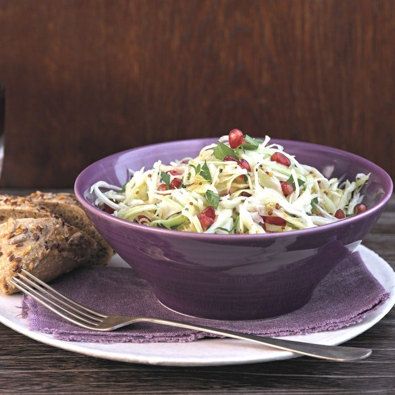 Photo de Salade de chou blanc et grenade prise par WW