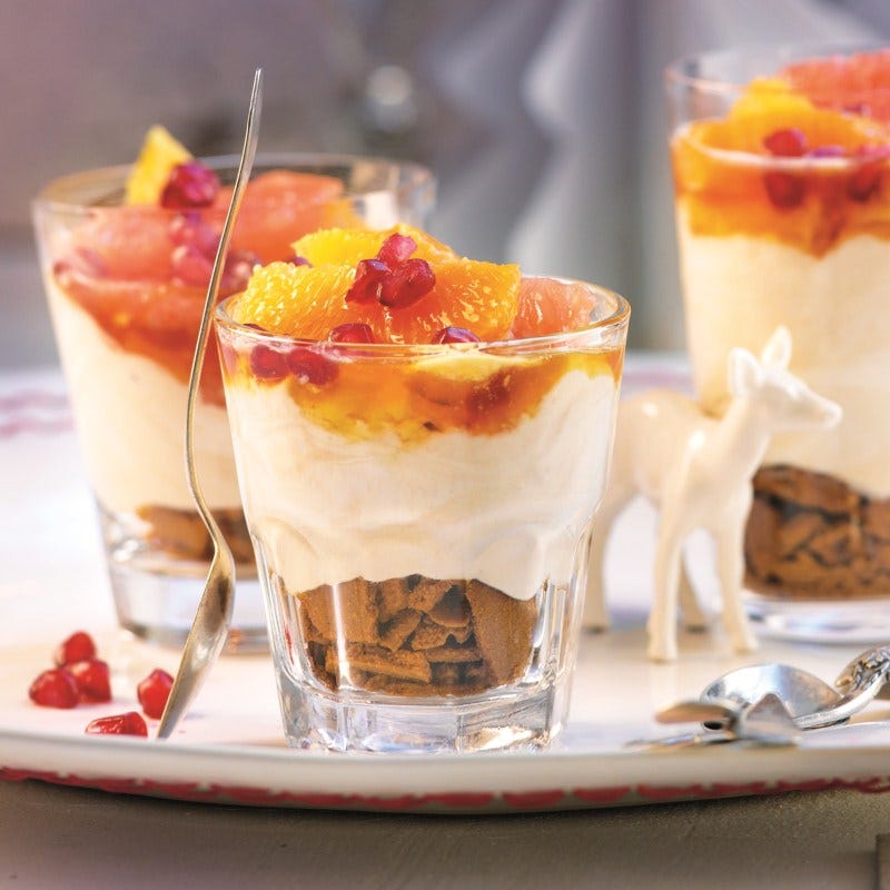 Photo de Trifle agrumes-spéculoos prise par WW