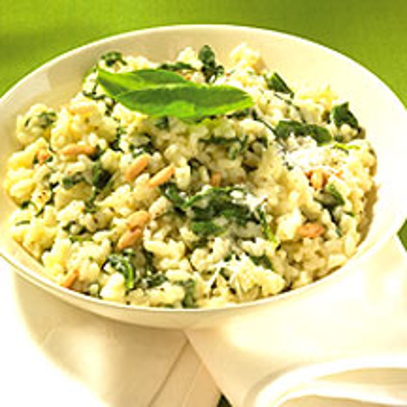 Photo de Risotto à l'ail et aux épinards prise par WW