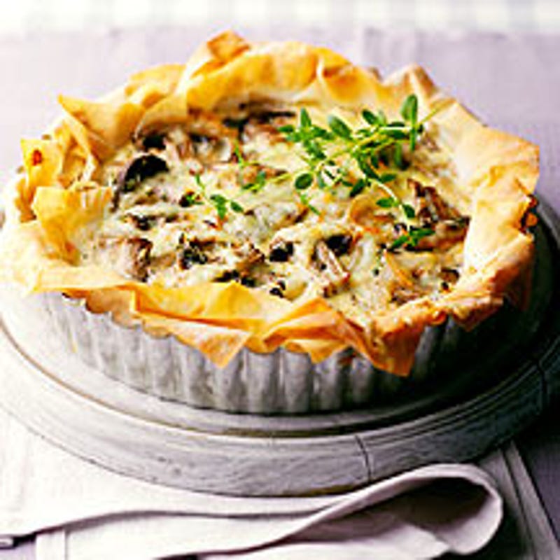 Photo de Quiche champignons-thym prise par WW