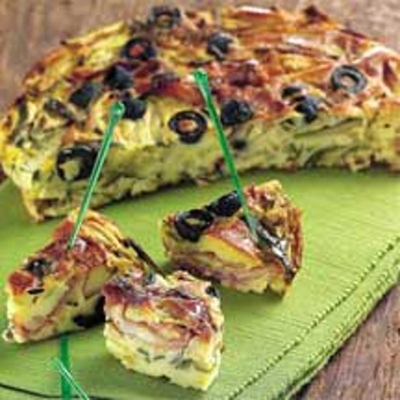 Photo de Quiche épicée à la courgette et au jambon prise par WW