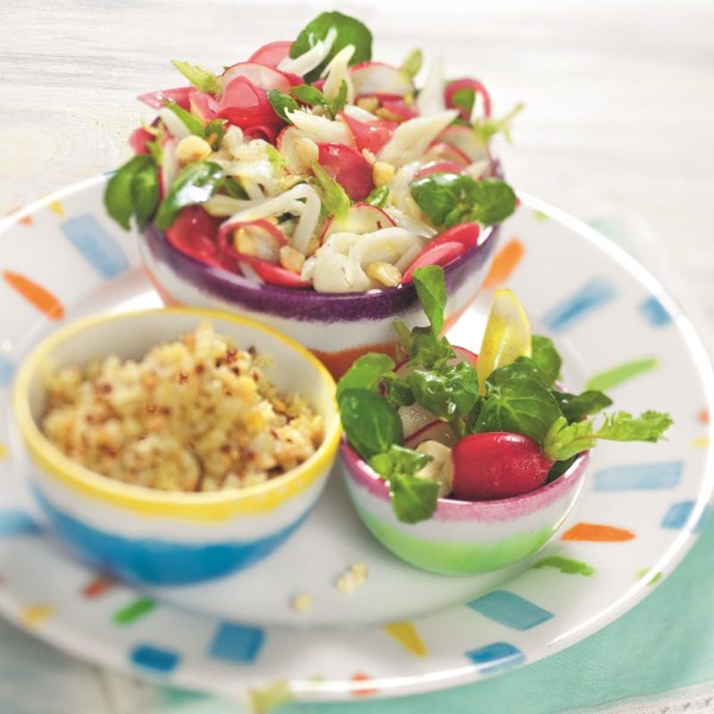 Photo de Salade tiède de raie au cresson et radis prise par WW