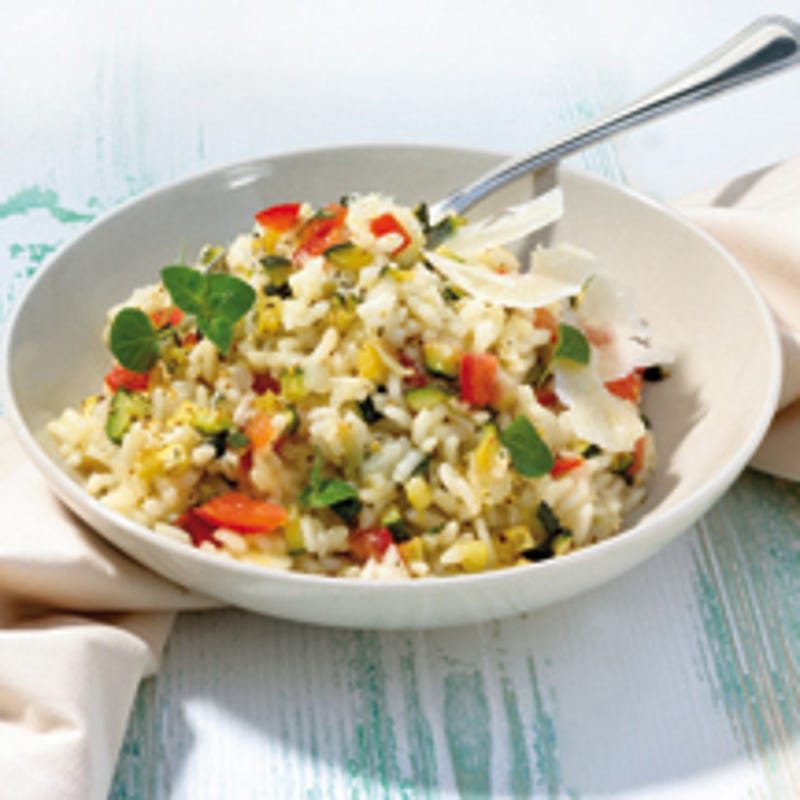 Photo de Risotto aux tomates et aux courgettes prise par WW