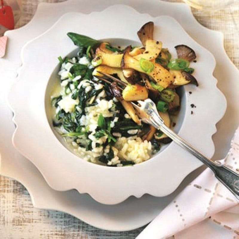 Photo de Risotto d‘épinards aux pleurotes prise par WW