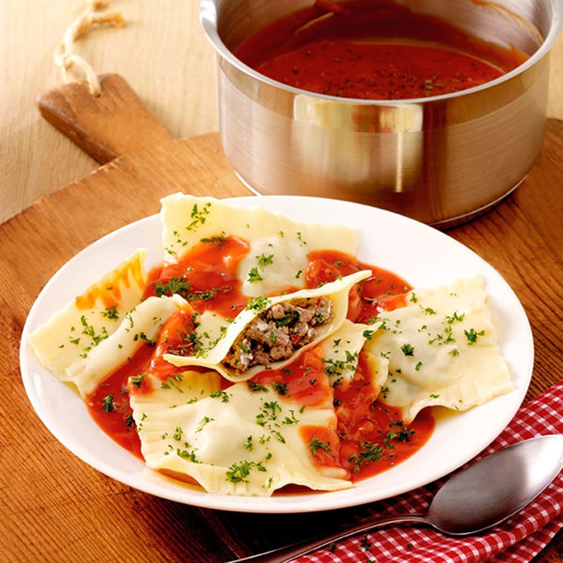 Photo de Ravioli piquants sauce crème tomatée prise par WW