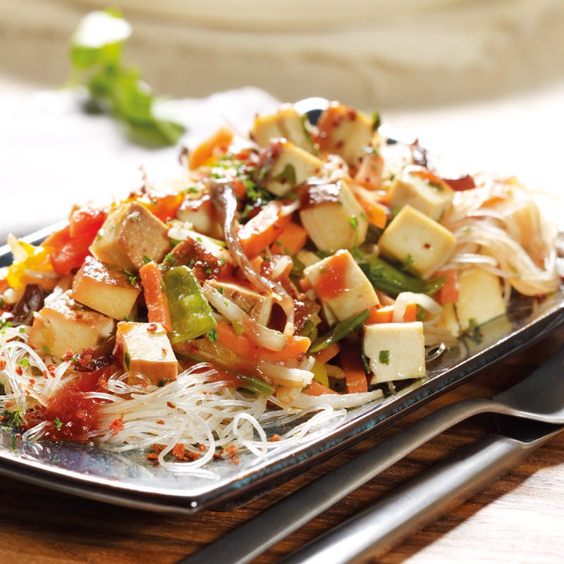 Foto Tofu-Gemüse-Wok von WW