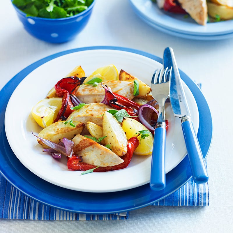 Baked Mediterranean chicken