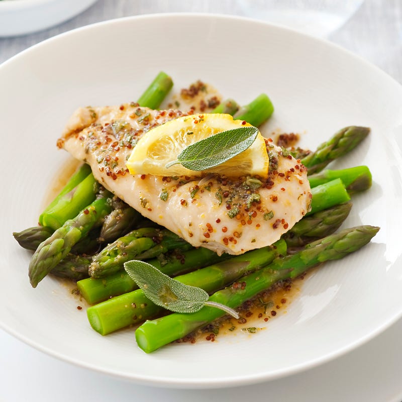 Honey mustard chicken parcels