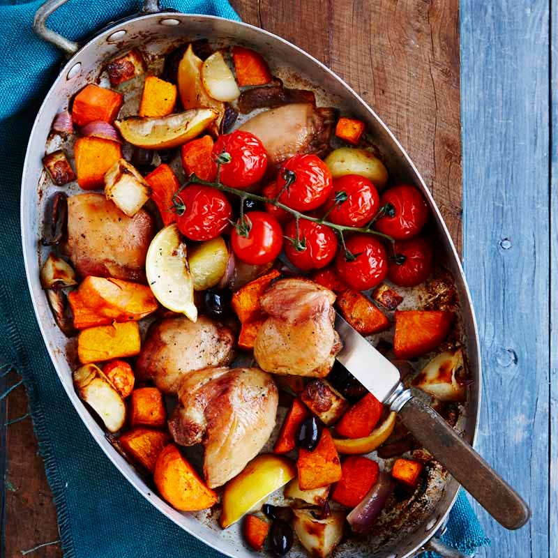 Mediterranean baked chicken