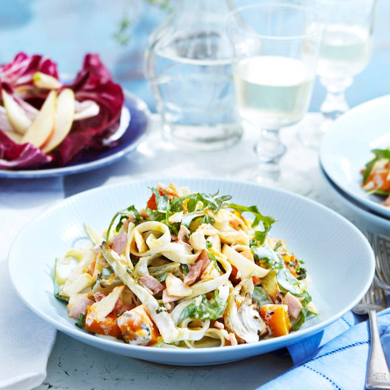 Photo of Fettuccine with roasted pumpkin and fennel by WW