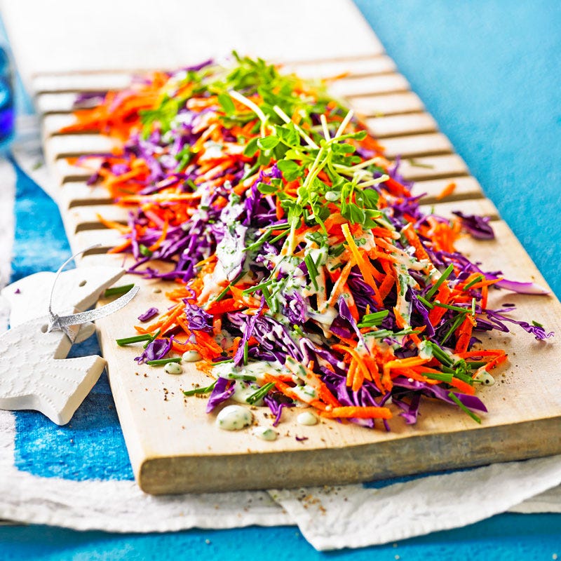 Quick Christmas slaw