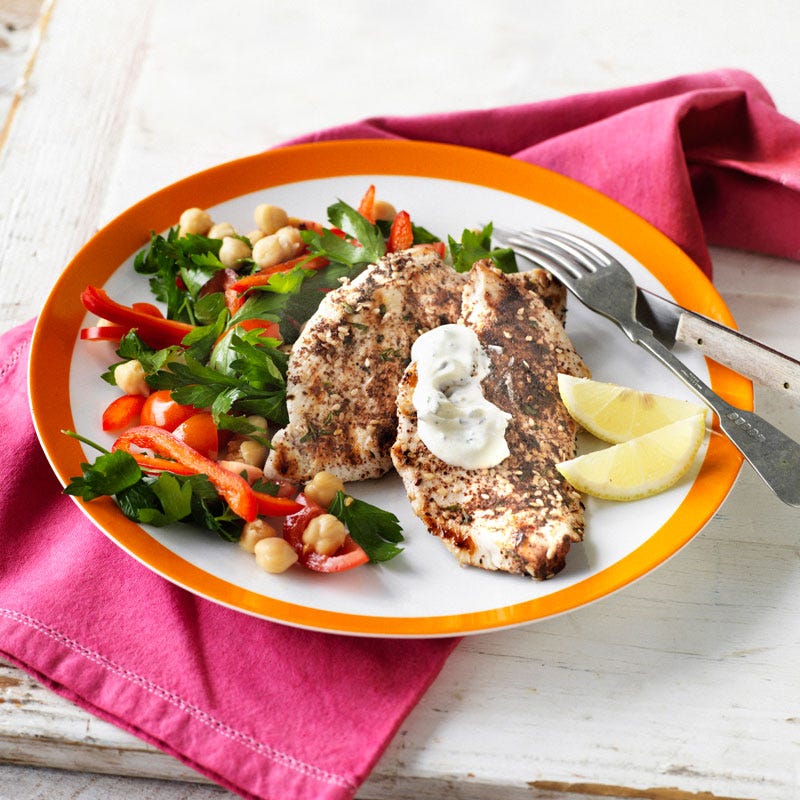 Photo of Za’tar chicken with tahini yoghurt by WW