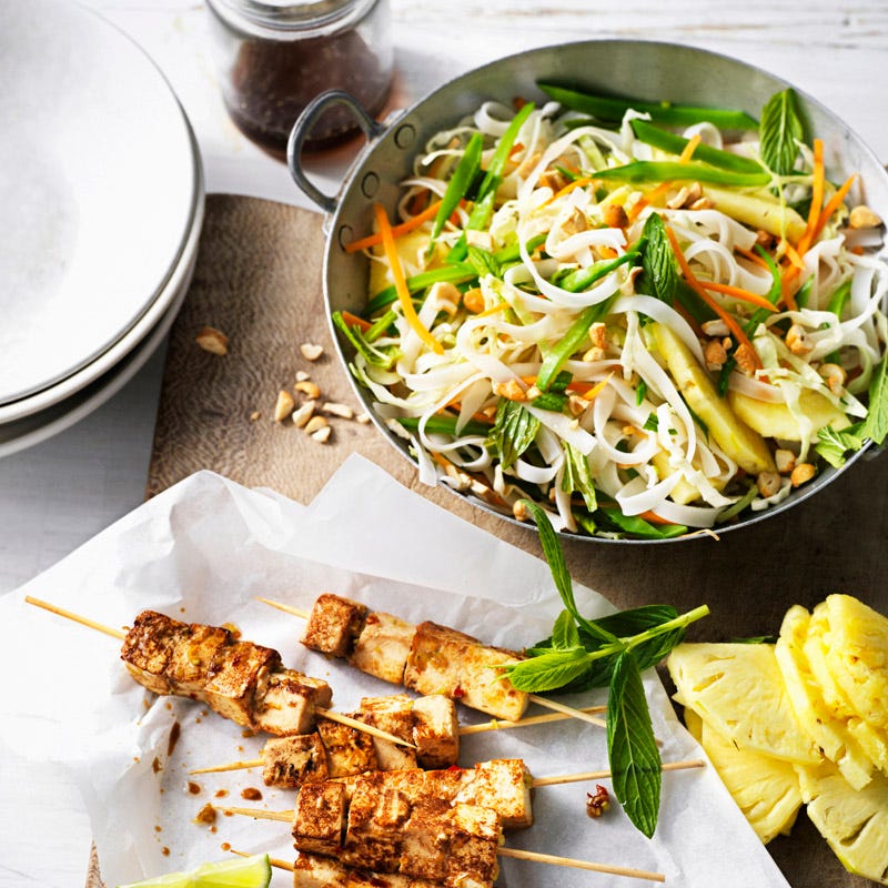 Photo of Lemongrass and chilli tofu skewers by WW