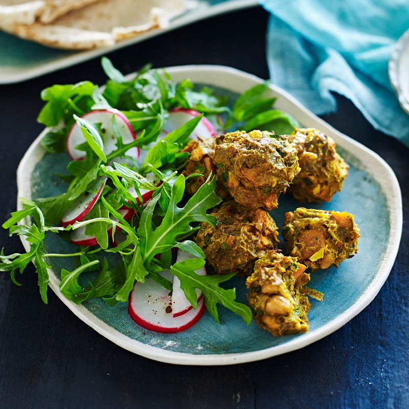 Photo of Minted sweet potato falafels by WW