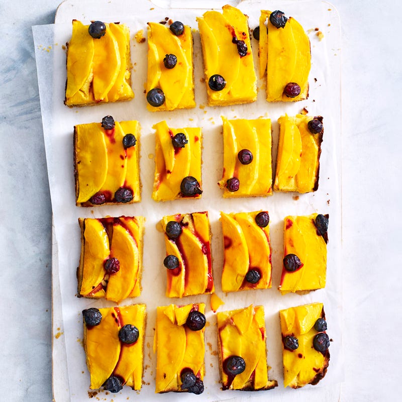 Photo of Mango, blueberry and lime slice by WW