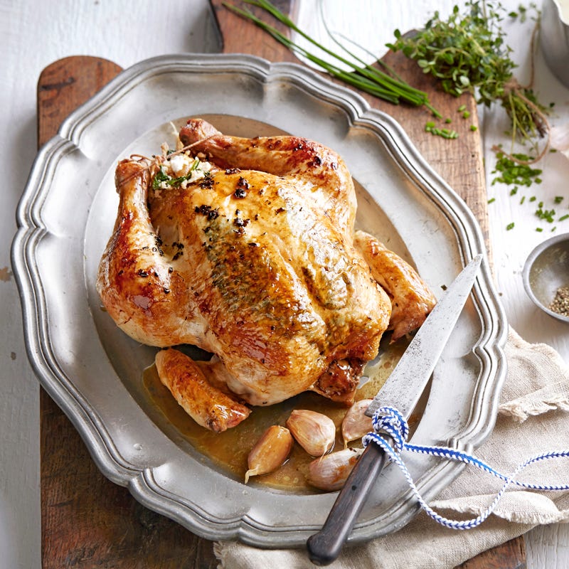 Photo of Roast garlic chicken with herb butter by WW