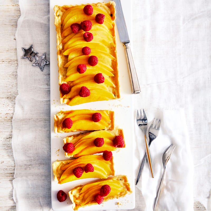 Photo of Juicy mango and passionfruit tart by WW