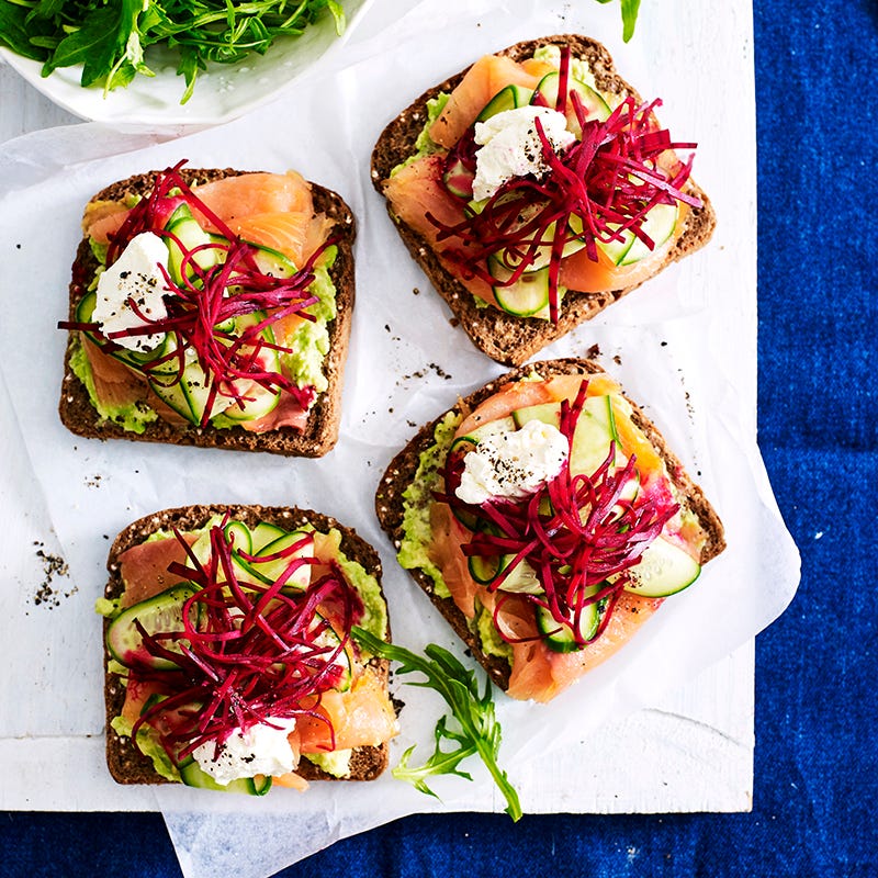 Photo of Smoked salmon with pickled vegetables by WW