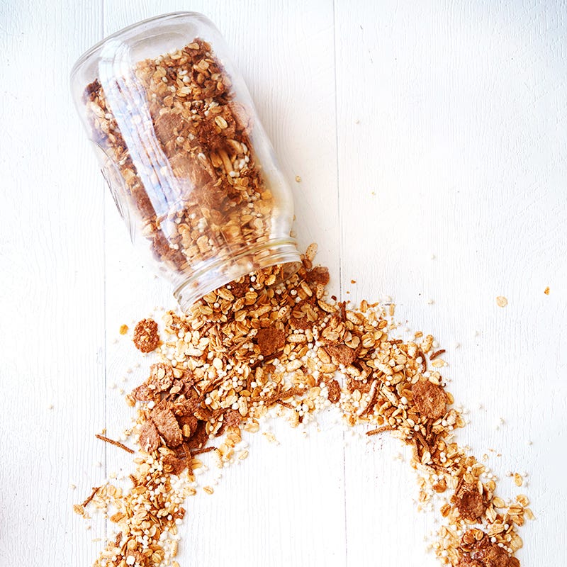 Maple roasted muesli