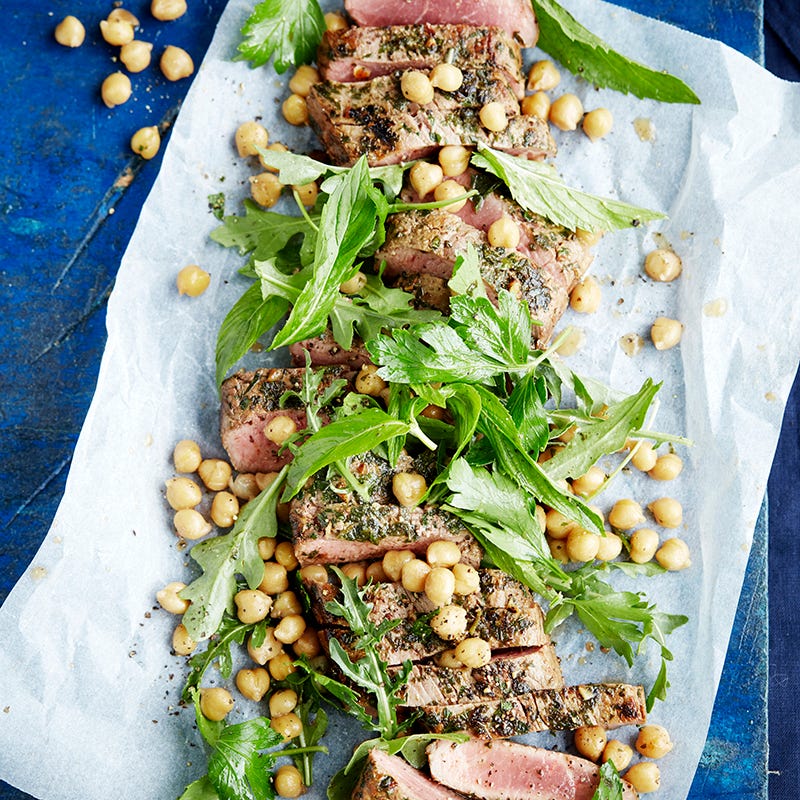Photo of Garlic lemon lamb with chickpeas by WW