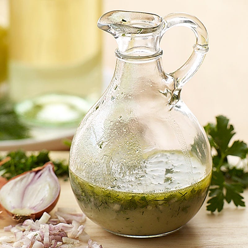 Photo of Greek vinaigrette salad dressing by WW