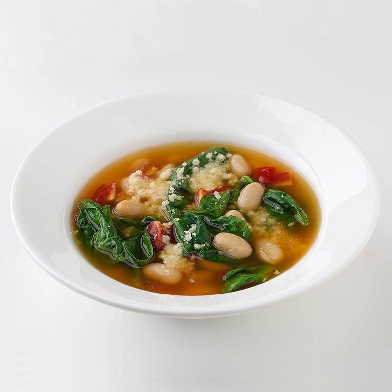 Italian White Bean & Spinach Soup