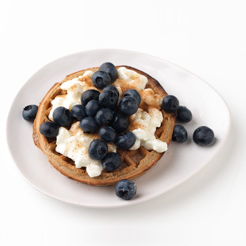 Blueberry-Spice Waffle