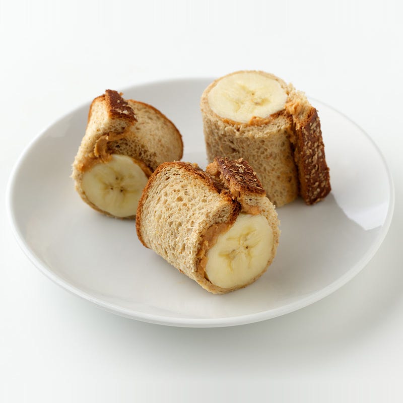Peanut Butter & Banana Roll-Ups