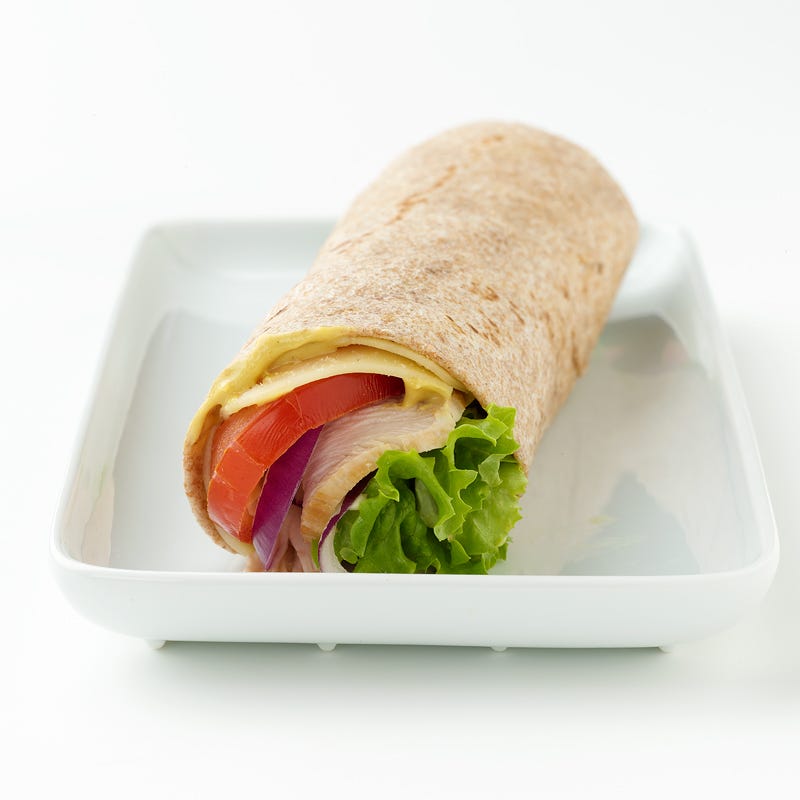 Turkey and Cheese Wrap