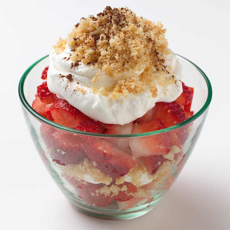 Strawberry Shortcake Parfait