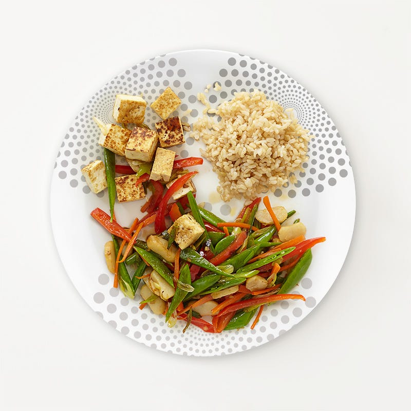 Photo of Portion Plate Tofu Stir-Fry by WW