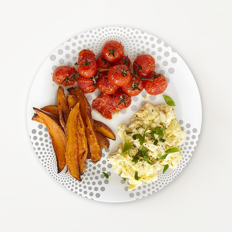 Photo of Portion Plate Breakfast for Dinner by WW