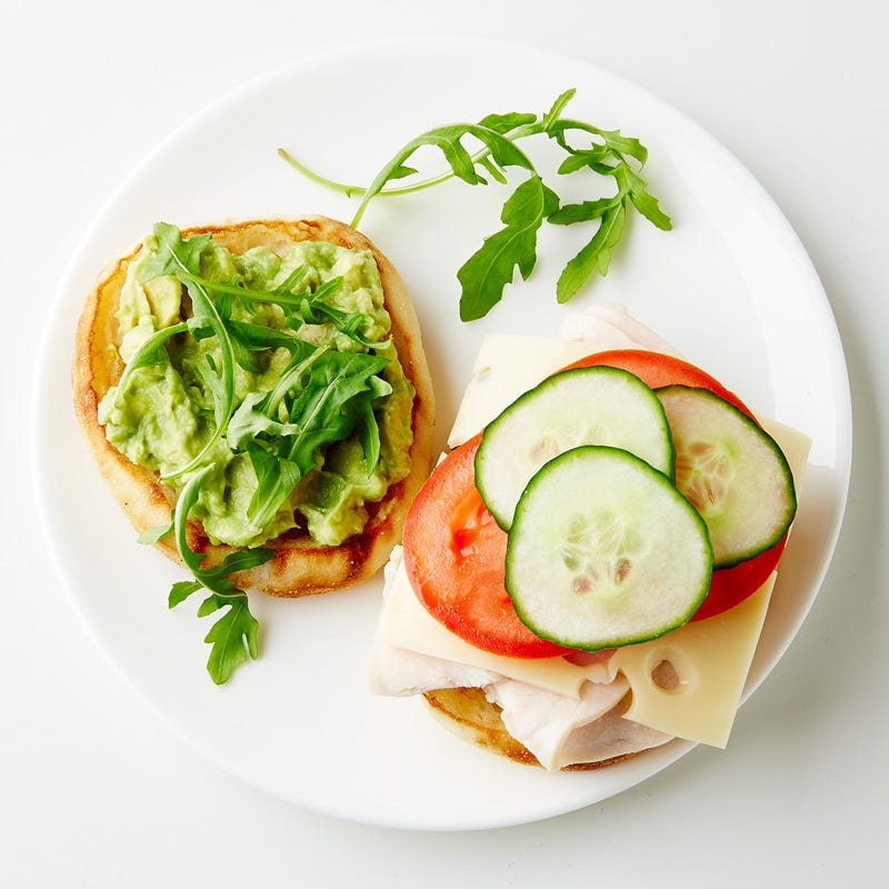 Turkey and Swiss Sandwich