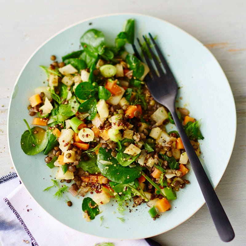 Linsen-Fenchel-Salat