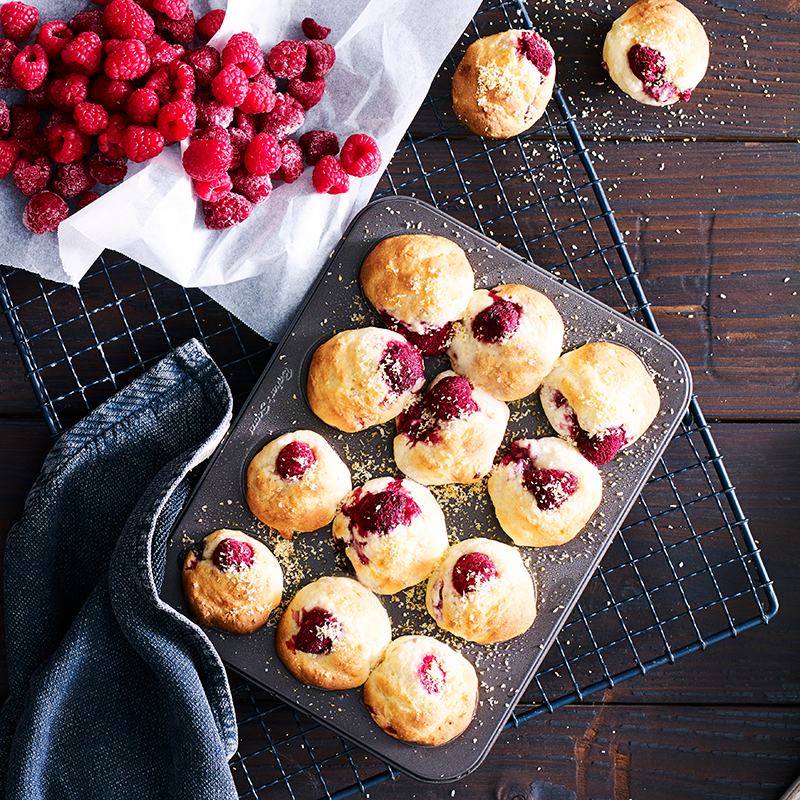 Photo of Mini banana and raspberry muffins by WW