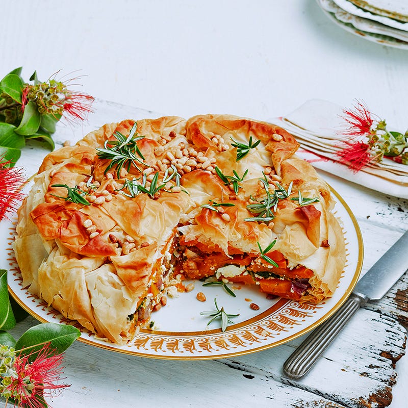 Photo of Roasted pumpkin and feta tart by WW
