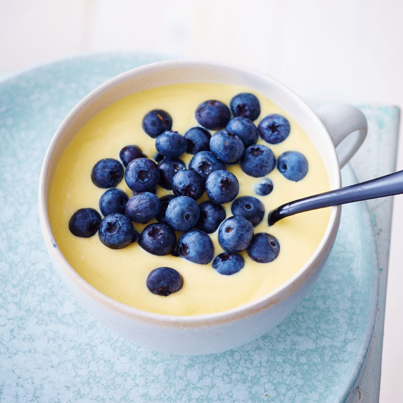 Mango-Blaubeer-Joghurt