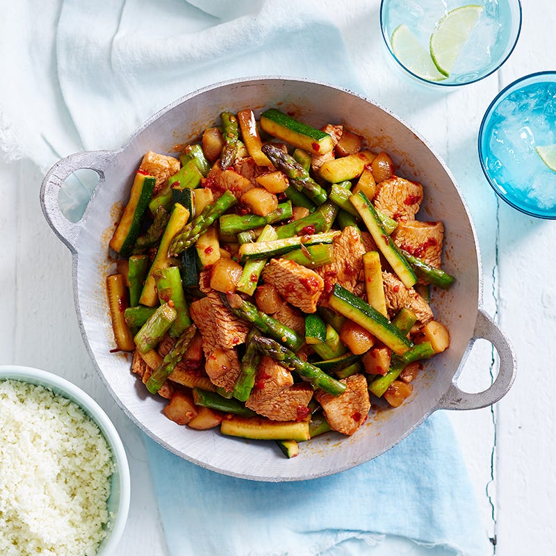 Photo of Spicy turkey stir-fry by WW