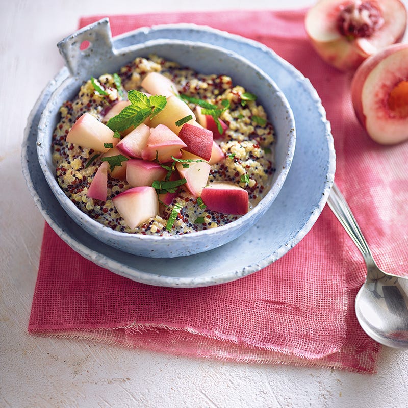 Photo de Bouillie de quinoa aux pêches prise par WW