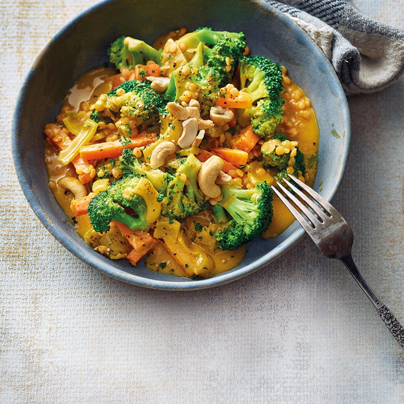 Photo de Curry de brocoli aux lentilles corail prise par WW