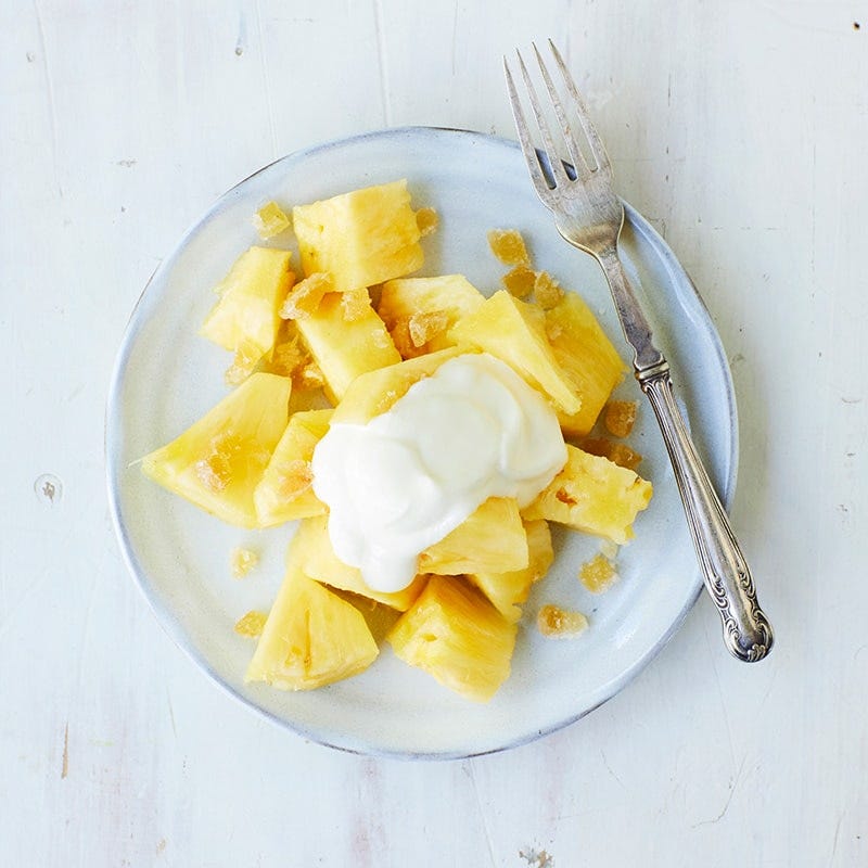 Photo of Pineapple and ginger fruit salad by WW