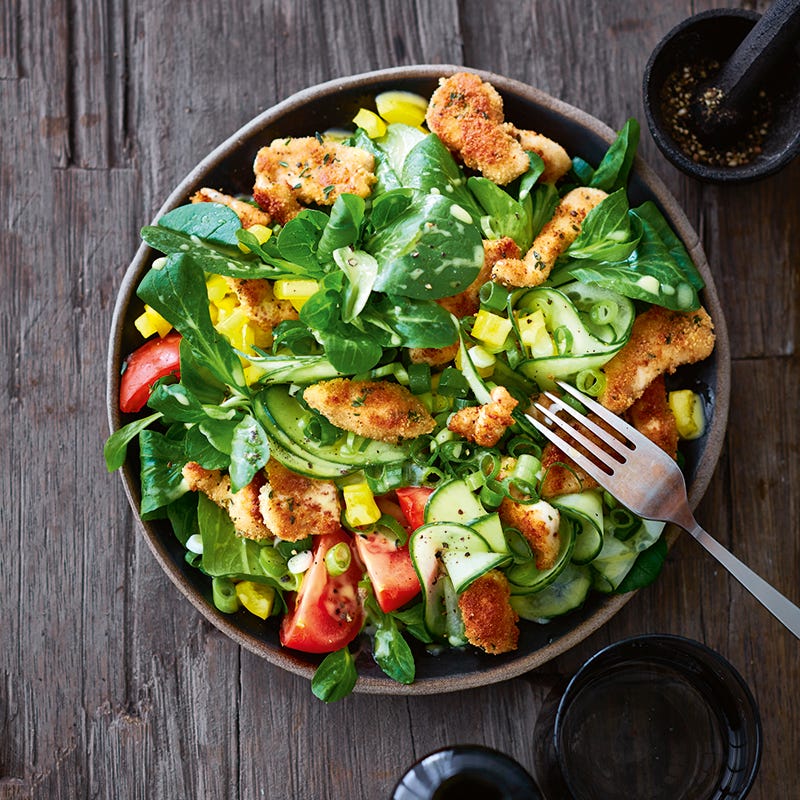 Photo de Salade aux lanières d‘escalope prise par WW