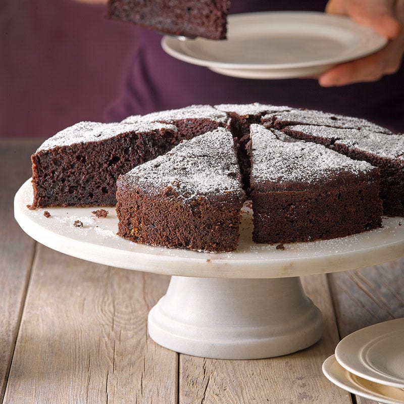 Saftiger Schokokuchen mit Roter Bete