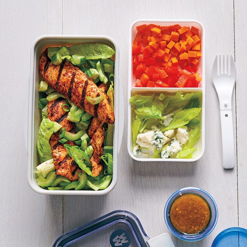 Buffalo-style chicken salad