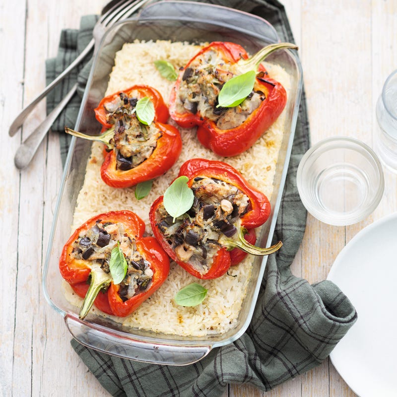 Photo de Poivron au thon sur lit de riz prise par WW