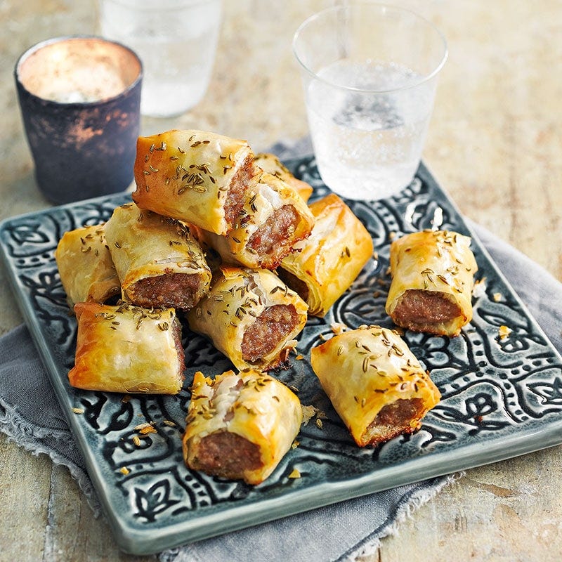 Mini sausage rolls