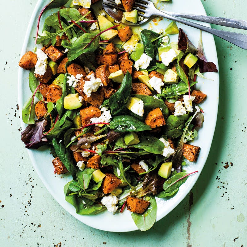 Orientalischer Süsskartoffelsalat