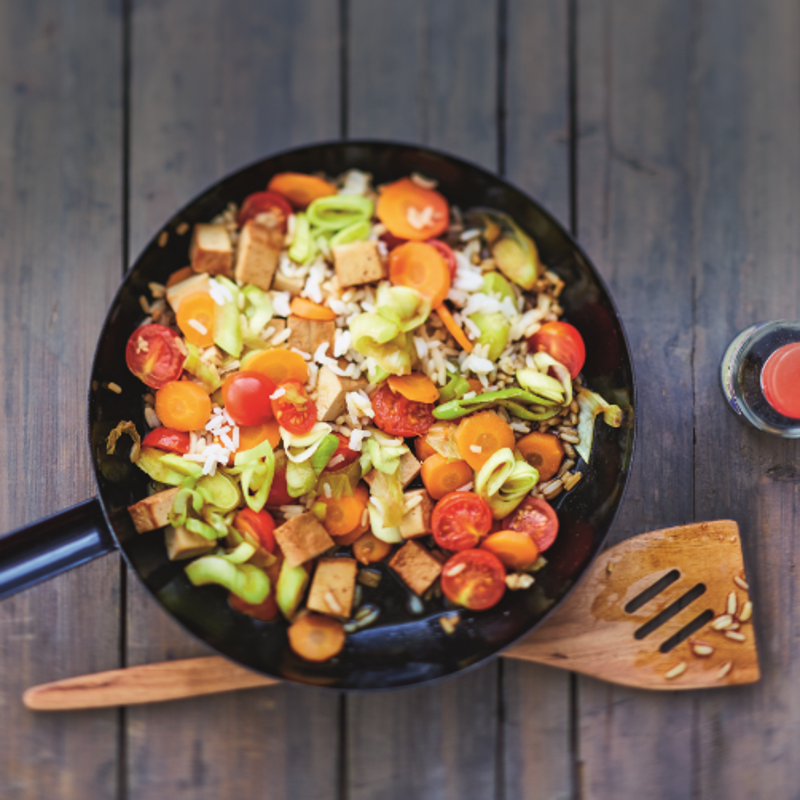 Photo de Cassolette express de riz et de légumes prise par WW