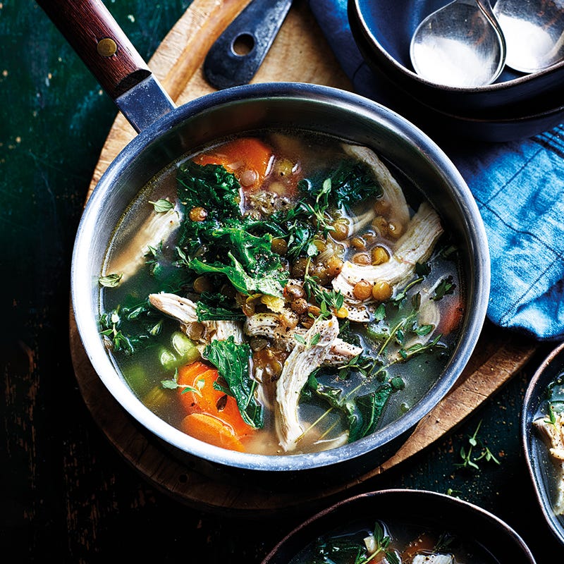 Chicken & vegetable soup
