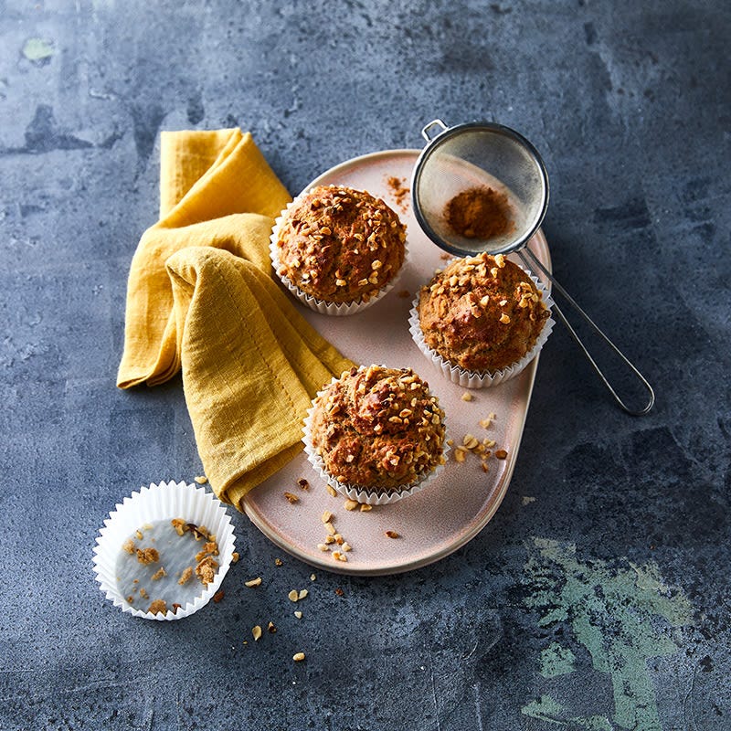 Bananenbrot-Zimt-Muffins